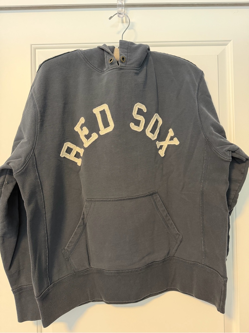 Banner Supply Co: Red Sox Men’s Navy Hoodie XL GUC